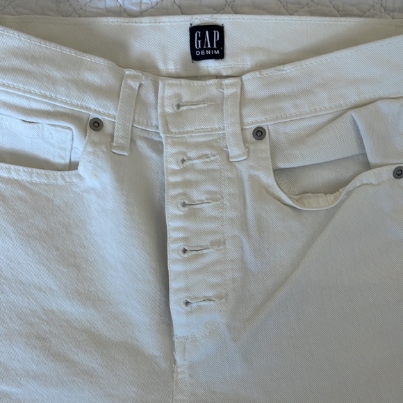 White gap skinny jeans - Picture 2 of 5